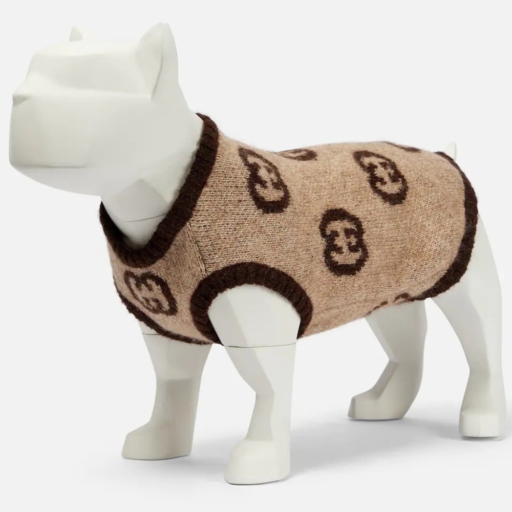 NWT Authentic Gucci Pet/Dog Sweater with Interlocking G - BRAND NEW IN GUCCI BOX